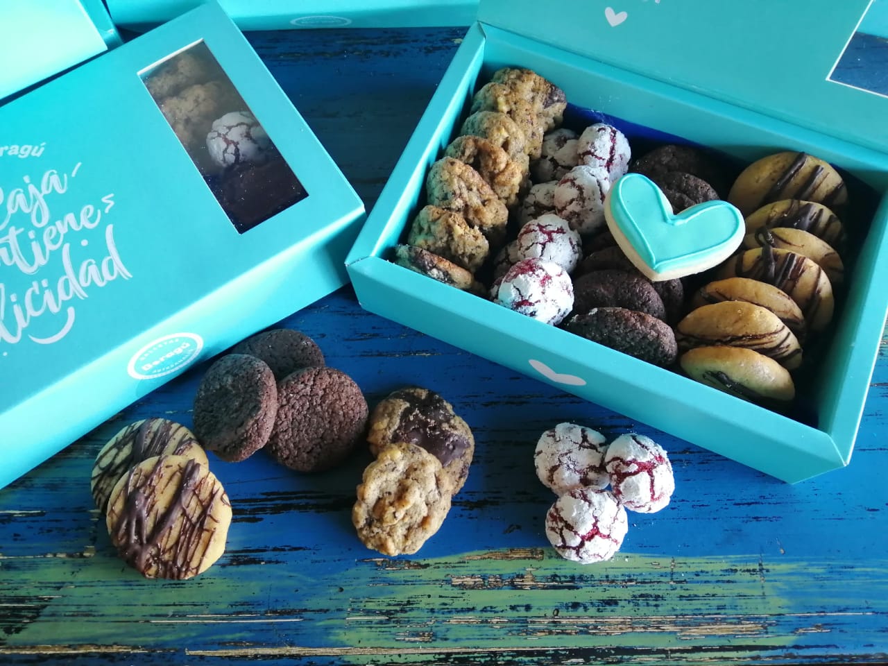 Caja galletas personalizada primavera – Sabelas